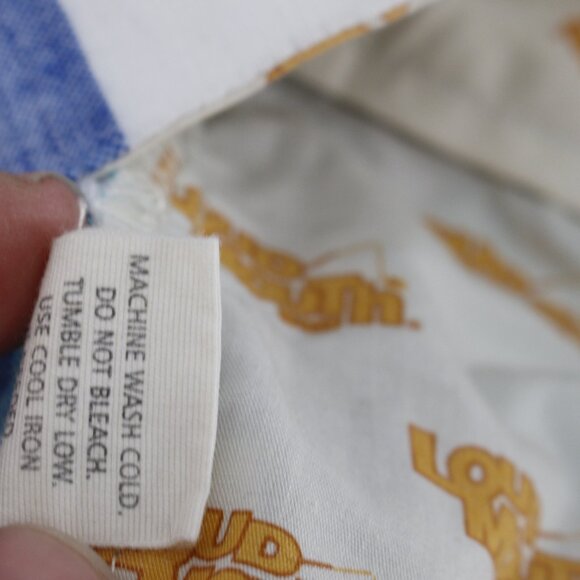 Loudmouth Pants Mens 40 L32 Bad Golf Cotton Flat Front Chino Retro Plaid Pockets - Picture 13 of 14